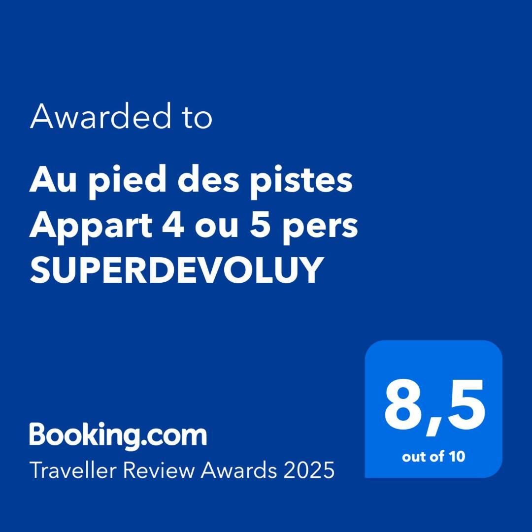 Au Pied Des Pistes Appart 4 Ou 5 Pers Superdevoluy エクステリア 写真